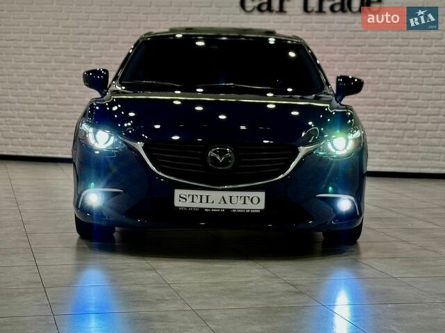 Синий Мазда 6, объемом двигателя 2.49 л и пробегом 84 тыс. км за 13999 $, фото 1 на Automoto.ua