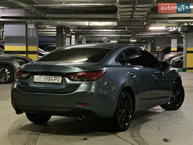 Синий Мазда 6, объемом двигателя 2.49 л и пробегом 190 тыс. км за 11700 $, фото 1 на Automoto.ua