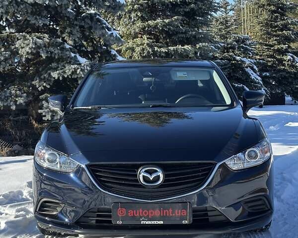 Синий Мазда 6, объемом двигателя 2.49 л и пробегом 111 тыс. км за 17400 $, фото 1 на Automoto.ua