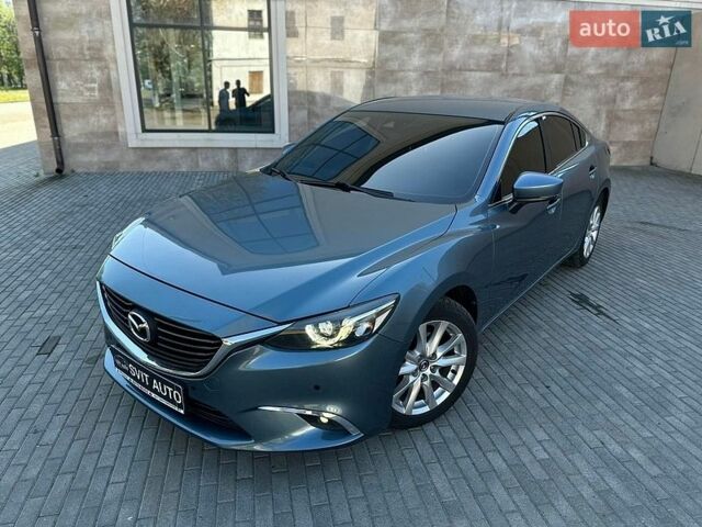 Синий Мазда 6, объемом двигателя 2.5 л и пробегом 53 тыс. км за 14100 $, фото 1 на Automoto.ua