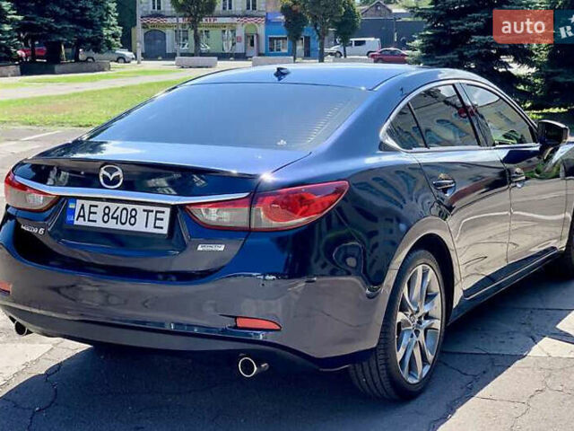 Синий Мазда 6, объемом двигателя 2.49 л и пробегом 95 тыс. км за 15500 $, фото 6 на Automoto.ua