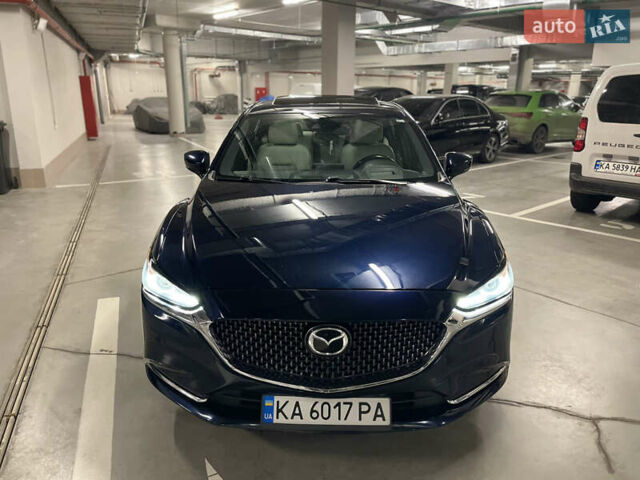 Синий Мазда 6, объемом двигателя 2.49 л и пробегом 144 тыс. км за 16500 $, фото 1 на Automoto.ua