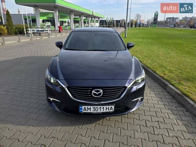 Синій Мазда 6, об'ємом двигуна 2.2 л та пробігом 200 тис. км за 14500 $, фото 14 на Automoto.ua