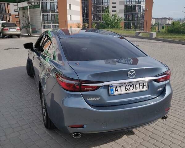 Синий Мазда 6, объемом двигателя 2.49 л и пробегом 55 тыс. км за 15000 $, фото 2 на Automoto.ua