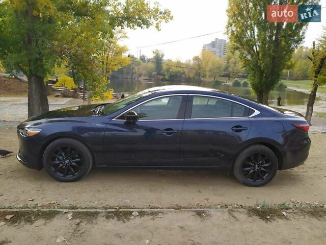 Синий Мазда 6, объемом двигателя 2.5 л и пробегом 37 тыс. км за 15500 $, фото 1 на Automoto.ua