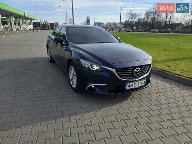 Синій Мазда 6, об'ємом двигуна 2.2 л та пробігом 200 тис. км за 14500 $, фото 6 на Automoto.ua