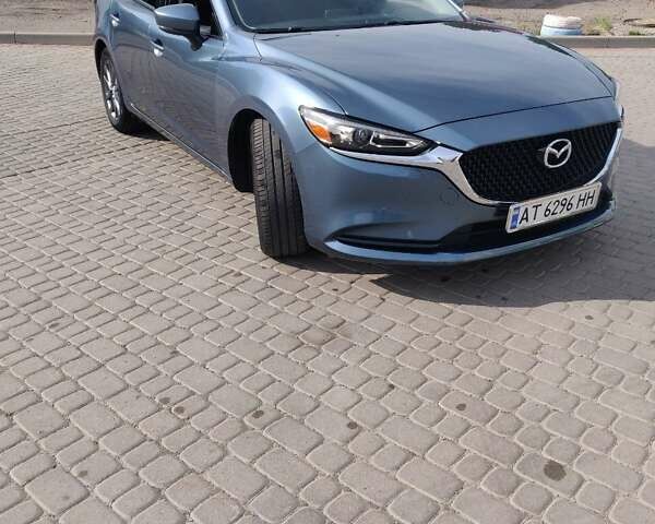 Синий Мазда 6, объемом двигателя 2.49 л и пробегом 55 тыс. км за 15000 $, фото 3 на Automoto.ua