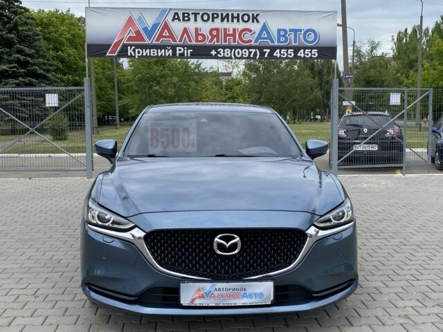 Синий Мазда 6, объемом двигателя 2 л и пробегом 104 тыс. км за 19500 $, фото 1 на Automoto.ua