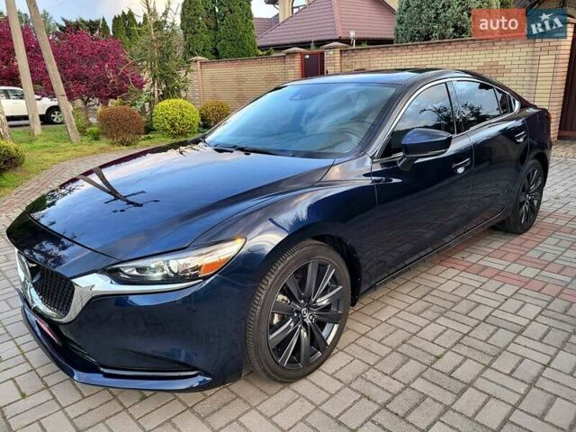 Синий Мазда 6, объемом двигателя 2.49 л и пробегом 79 тыс. км за 17500 $, фото 1 на Automoto.ua