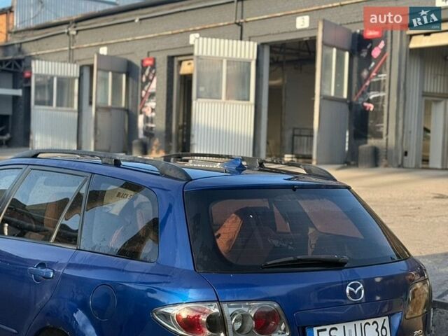 Синий Мазда 6, объемом двигателя 2 л и пробегом 349 тыс. км за 1600 $, фото 6 на Automoto.ua