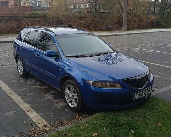 Синий Мазда 6, объемом двигателя 2 л и пробегом 299 тыс. км за 5000 $, фото 2 на Automoto.ua