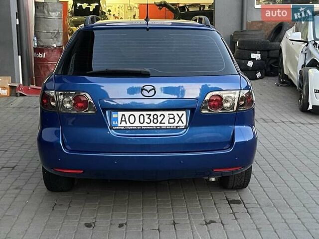 Мазда 6 2002 у Мукачеве на Automoto.ua Синій Мазда 6, об'ємом двигуна 2 л та пробігом 298 тис. км за 4300 $, фото 2 на Automoto.ua
