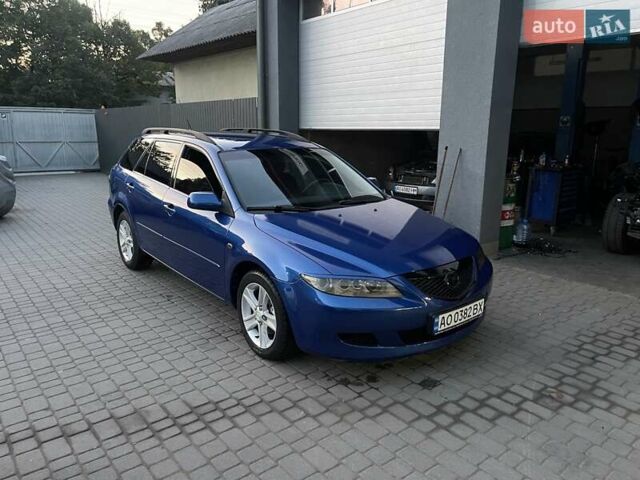 Мазда 6 2002 у Мукачеве на Automoto.ua Синій Мазда 6, об'ємом двигуна 2 л та пробігом 298 тис. км за 4300 $, фото 4 на Automoto.ua
