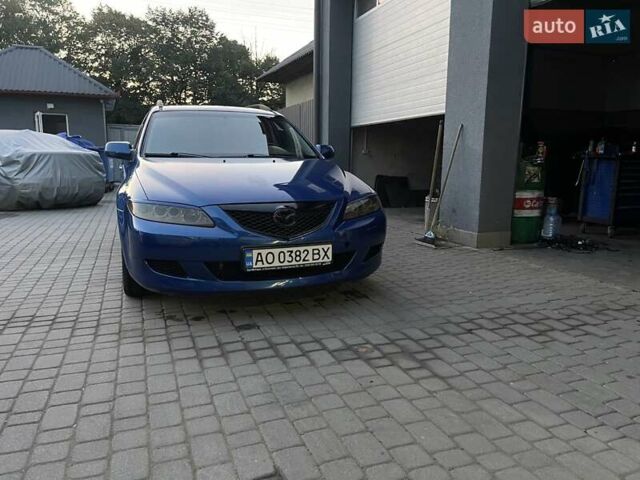 Мазда 6 2002 у Мукачеве на Automoto.ua Синій Мазда 6, об'ємом двигуна 2 л та пробігом 298 тис. км за 4300 $, фото 5 на Automoto.ua