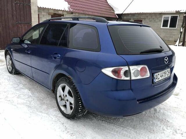 Синий Мазда 6, объемом двигателя 2 л и пробегом 215 тыс. км за 3700 $, фото 6 на Automoto.ua