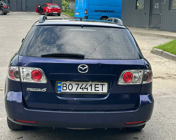 Синий Мазда 6, объемом двигателя 2 л и пробегом 240 тыс. км за 3500 $, фото 4 на Automoto.ua