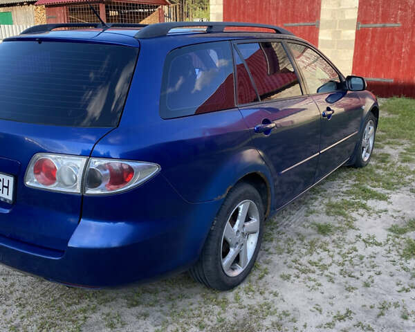 Синий Мазда 6, объемом двигателя 2 л и пробегом 220 тыс. км за 3000 $, фото 3 на Automoto.ua
