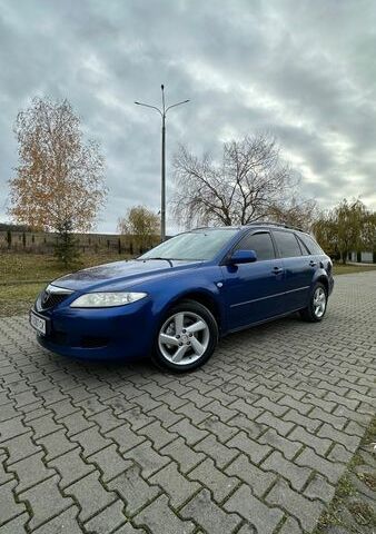 Синий Мазда 6, объемом двигателя 2 л и пробегом 500 тыс. км за 3800 $, фото 1 на Automoto.ua