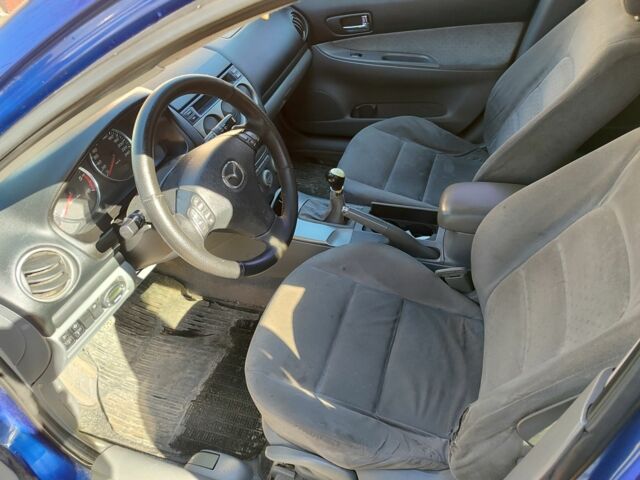 Синий Мазда 6, объемом двигателя 2 л и пробегом 348 тыс. км за 1400 $, фото 9 на Automoto.ua