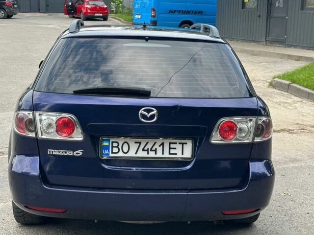 Синий Мазда 6, объемом двигателя 2 л и пробегом 245 тыс. км за 3200 $, фото 4 на Automoto.ua