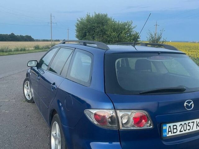 Синий Мазда 6, объемом двигателя 1.8 л и пробегом 360 тыс. км за 2909 $, фото 3 на Automoto.ua