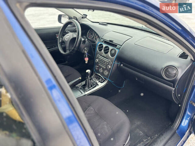 Синий Мазда 6, объемом двигателя 1.8 л и пробегом 370 тыс. км за 1800 $, фото 21 на Automoto.ua