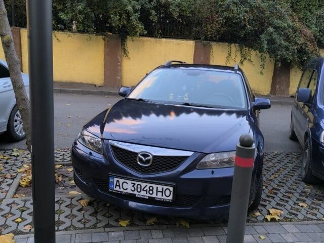 Синій Мазда 6, об'ємом двигуна 2 л та пробігом 321 тис. км за 5300 $, фото 1 на Automoto.ua