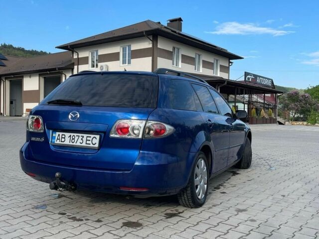 Синий Мазда 6, объемом двигателя 2 л и пробегом 233 тыс. км за 2600 $, фото 6 на Automoto.ua