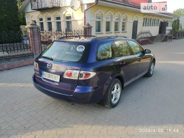 Синий Мазда 6, объемом двигателя 2 л и пробегом 349 тыс. км за 3700 $, фото 5 на Automoto.ua