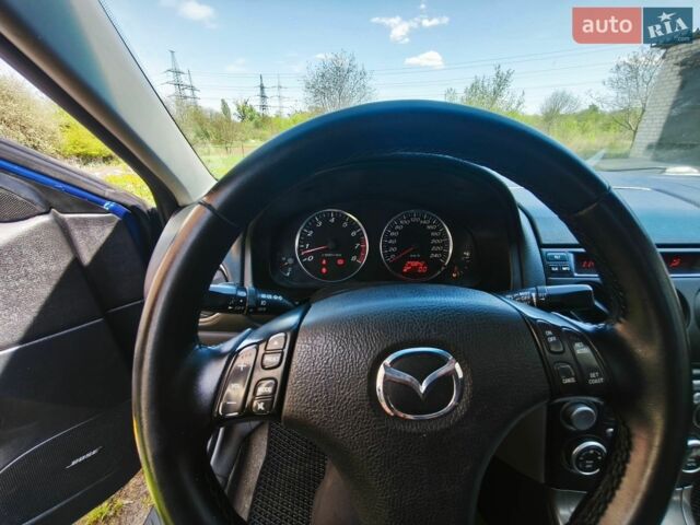 Синий Мазда 6, объемом двигателя 2 л и пробегом 270 тыс. км за 4000 $, фото 9 на Automoto.ua