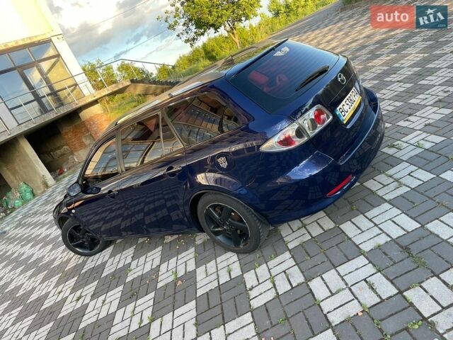 Синий Мазда 6, объемом двигателя 2 л и пробегом 350 тыс. км за 4000 $, фото 14 на Automoto.ua