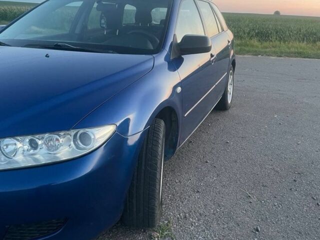 Синий Мазда 6, объемом двигателя 1.8 л и пробегом 360 тыс. км за 2909 $, фото 1 на Automoto.ua