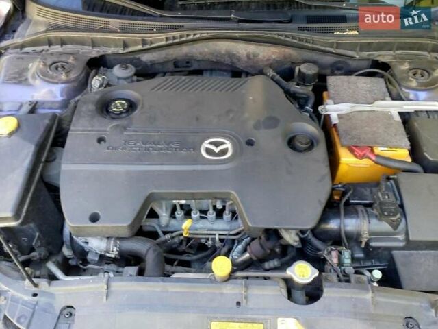 Синий Мазда 6, объемом двигателя 2 л и пробегом 250 тыс. км за 4200 $, фото 3 на Automoto.ua