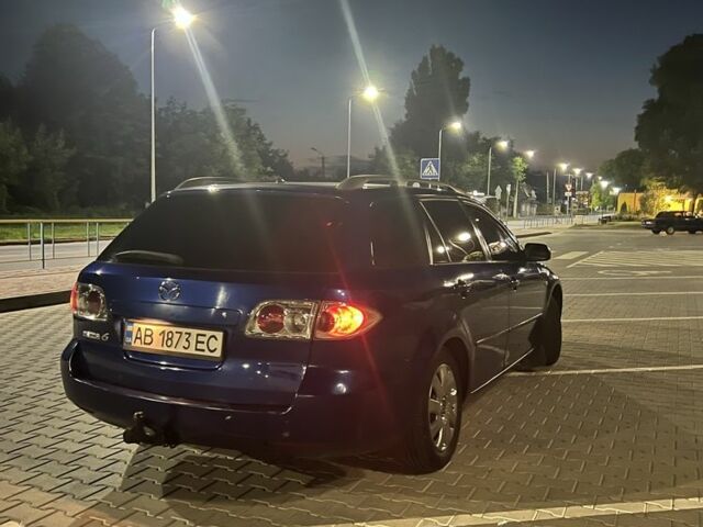 Синий Мазда 6, объемом двигателя 2 л и пробегом 229 тыс. км за 3100 $, фото 5 на Automoto.ua