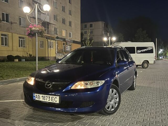 Синий Мазда 6, объемом двигателя 2 л и пробегом 229 тыс. км за 3100 $, фото 2 на Automoto.ua
