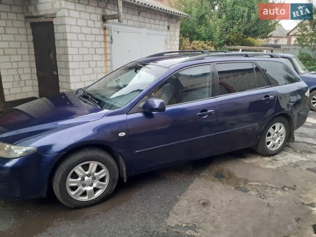 Синій Мазда 6, об'ємом двигуна 1.8 л та пробігом 211 тис. км за 2800 $, фото 5 на Automoto.ua