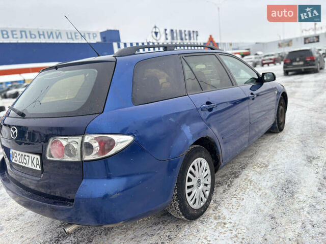 Синий Мазда 6, объемом двигателя 1.8 л и пробегом 370 тыс. км за 1800 $, фото 13 на Automoto.ua