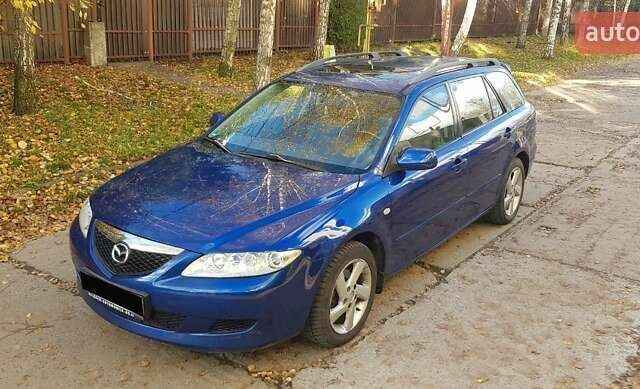 Синий Мазда 6, объемом двигателя 2 л и пробегом 285 тыс. км за 4300 $, фото 7 на Automoto.ua