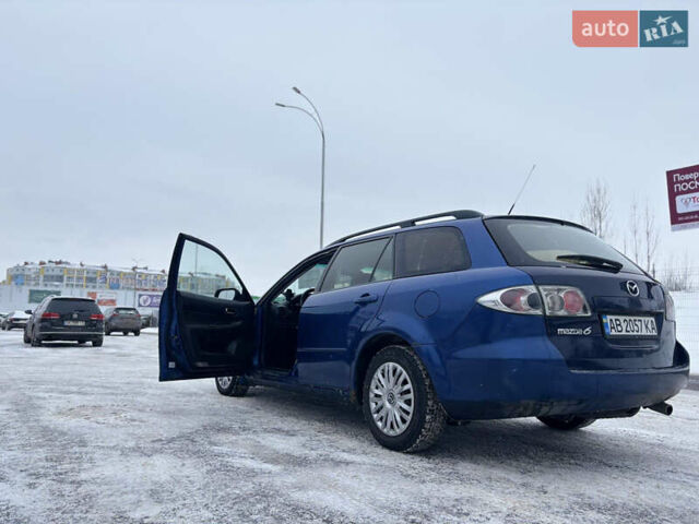 Синий Мазда 6, объемом двигателя 1.8 л и пробегом 370 тыс. км за 1800 $, фото 4 на Automoto.ua
