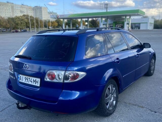 Синий Мазда 6, объемом двигателя 2 л и пробегом 350 тыс. км за 1999 $, фото 3 на Automoto.ua