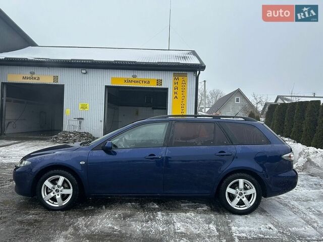Синий Мазда 6, объемом двигателя 2 л и пробегом 320 тыс. км за 3500 $, фото 1 на Automoto.ua