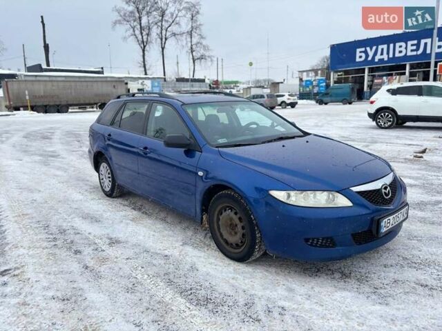 Синий Мазда 6, объемом двигателя 1.8 л и пробегом 370 тыс. км за 1500 $, фото 2 на Automoto.ua