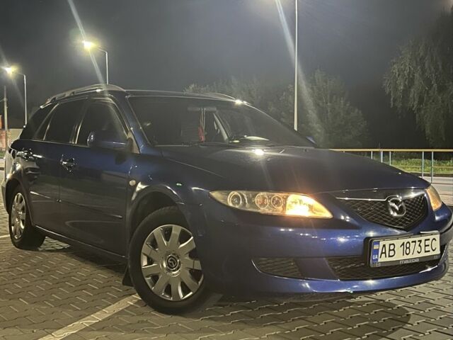 Синий Мазда 6, объемом двигателя 2 л и пробегом 229 тыс. км за 3100 $, фото 1 на Automoto.ua