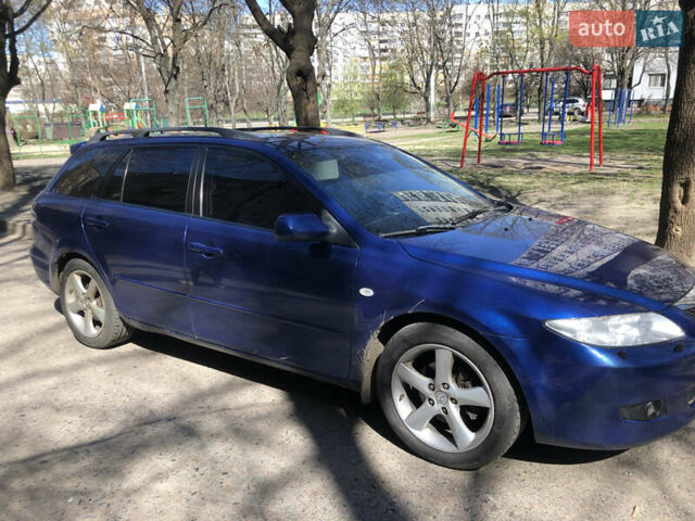 Синий Мазда 6, объемом двигателя 2.3 л и пробегом 230 тыс. км за 4700 $, фото 3 на Automoto.ua