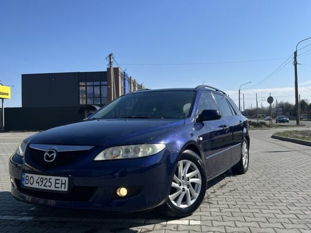 Синий Мазда 6, объемом двигателя 2 л и пробегом 417 тыс. км за 4050 $, фото 3 на Automoto.ua
