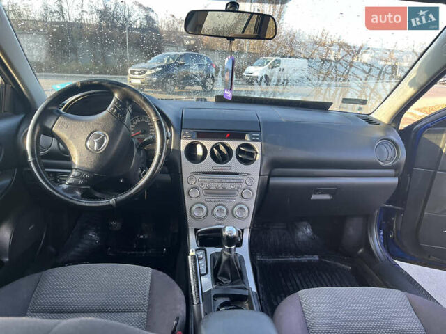 Синий Мазда 6, объемом двигателя 1.9 л и пробегом 250 тыс. км за 2400 $, фото 2 на Automoto.ua
