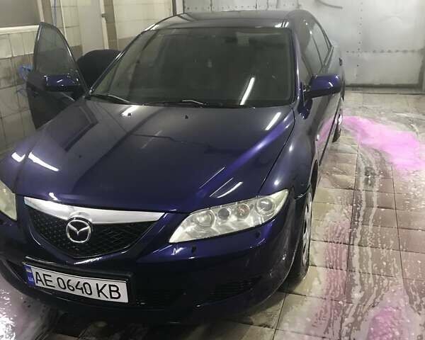 Синий Мазда 6, объемом двигателя 1.8 л и пробегом 200 тыс. км за 4200 $, фото 1 на Automoto.ua