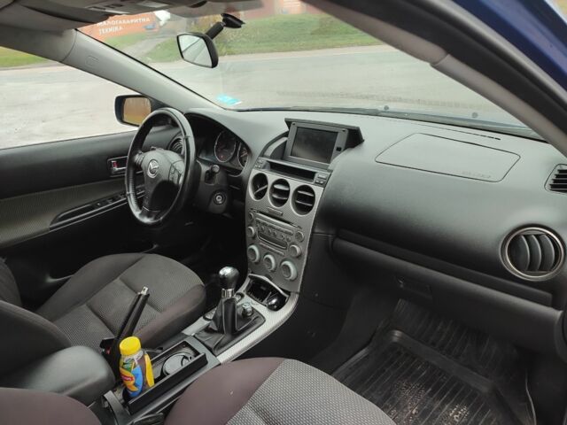 Синій Мазда 6, об'ємом двигуна 2 л та пробігом 220 тис. км за 1200 $, фото 5 на Automoto.ua