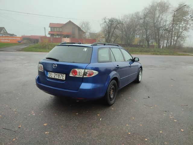 Синій Мазда 6, об'ємом двигуна 2 л та пробігом 220 тис. км за 1200 $, фото 3 на Automoto.ua