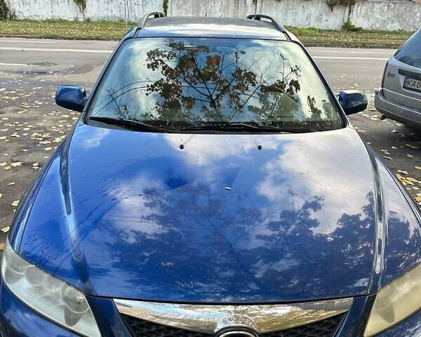 Мазда 6 2004 в Киеве на Automoto.ua Синий Мазда 6, объемом двигателя 2 л и пробегом 216 тыс. км за 3500 $, фото 1 на Automoto.ua
